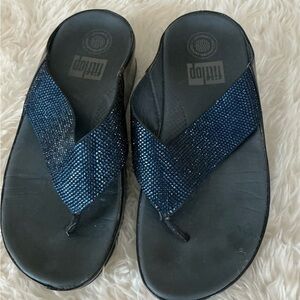 Women's Black Flip Flop Sandals